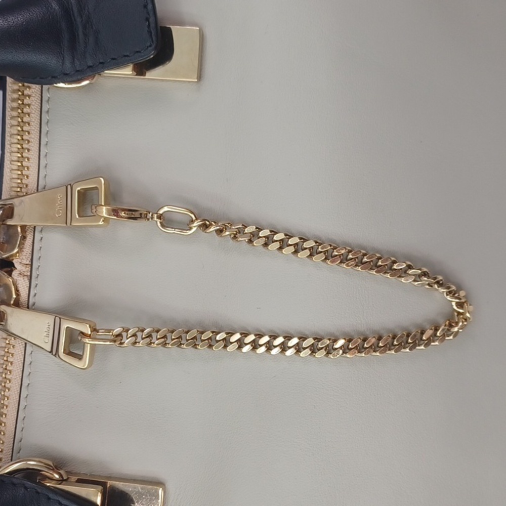Chloe Tote Bag with Gold Accents - Picture 5 of 16